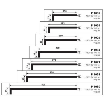 150mm széles Deeplas habosított fehér ablakpárkány