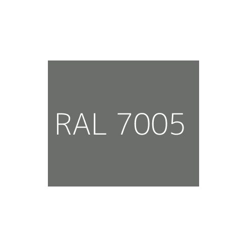 195mm széles Világosszürke hajlított alumínium párkány RAL 7005