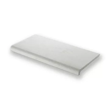 Fehér Kőhatású betonpárkány 40 cm Egyedi méret