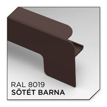 Alu végzáró Barna
