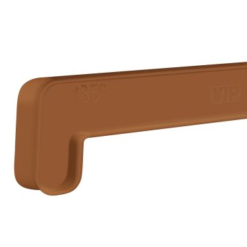 Univerzális hossztoldó műanyag párkányhoz Aranytölgy