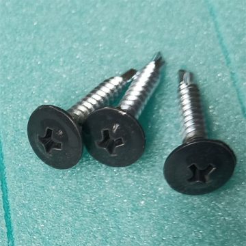 Festett fejű önfúró csavar- RAL7016 Antrazit