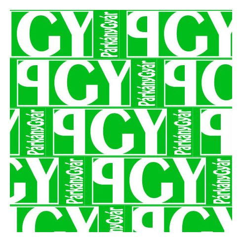 feher hajlitott aluminium parkany akcio olcso 280mm