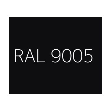 Hajlított alumínium ablakpárkány Fekete RAL 9005