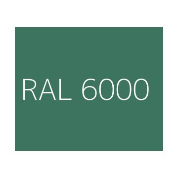 Hajlított alumínium ablakpárkány Zöld RAL 6000