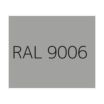 Hajlított alumínium ablakpárkány Világos Ezüst RAL 9006