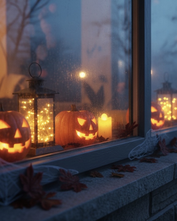 Tök, fény és misztikum – így varázsolj halloweeni hangulatot az ablakpárkányodra