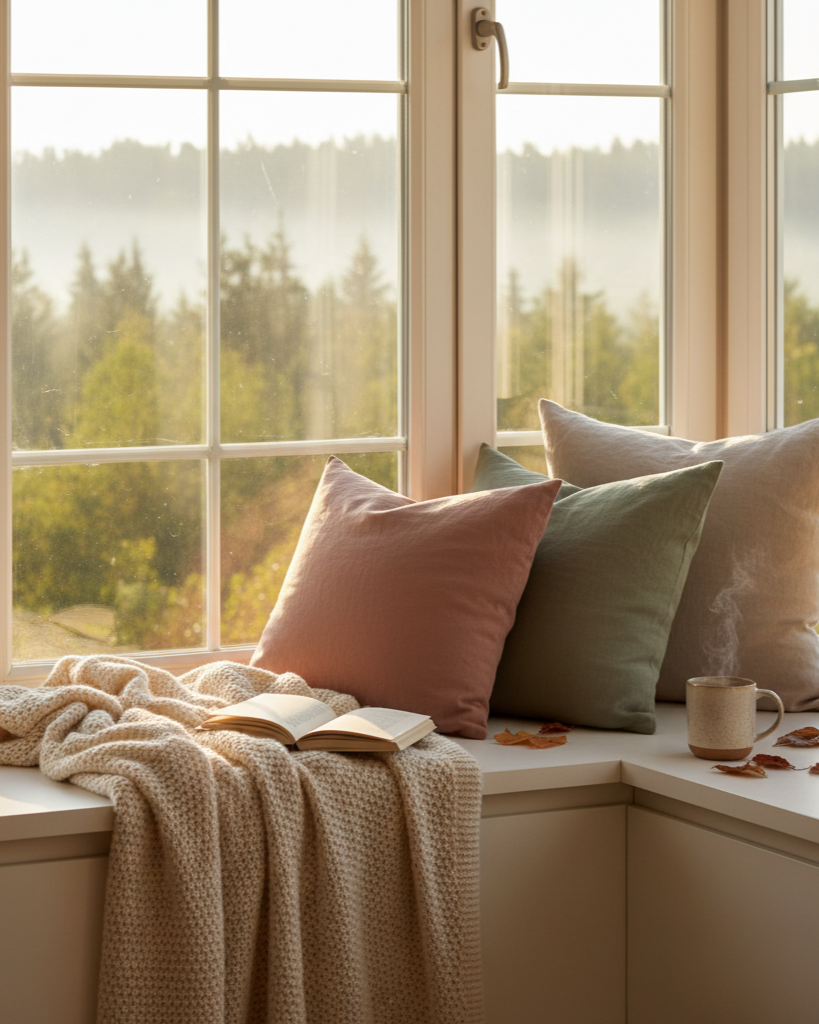 A párkány, mint „slow living” helyszíne otthon