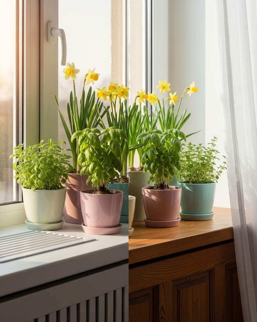 Évszakváltó párkányhangulatok – tavasztól télig 