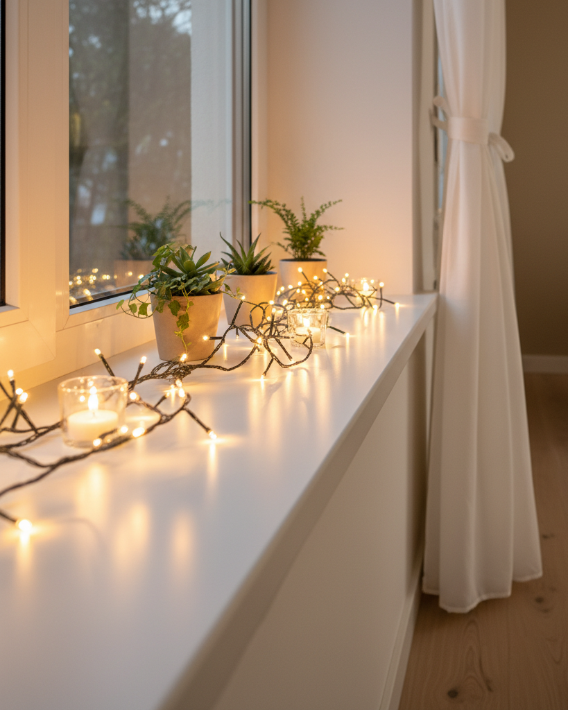 Hogyan változtatja meg a párkány az otthon esti hangulatát? 