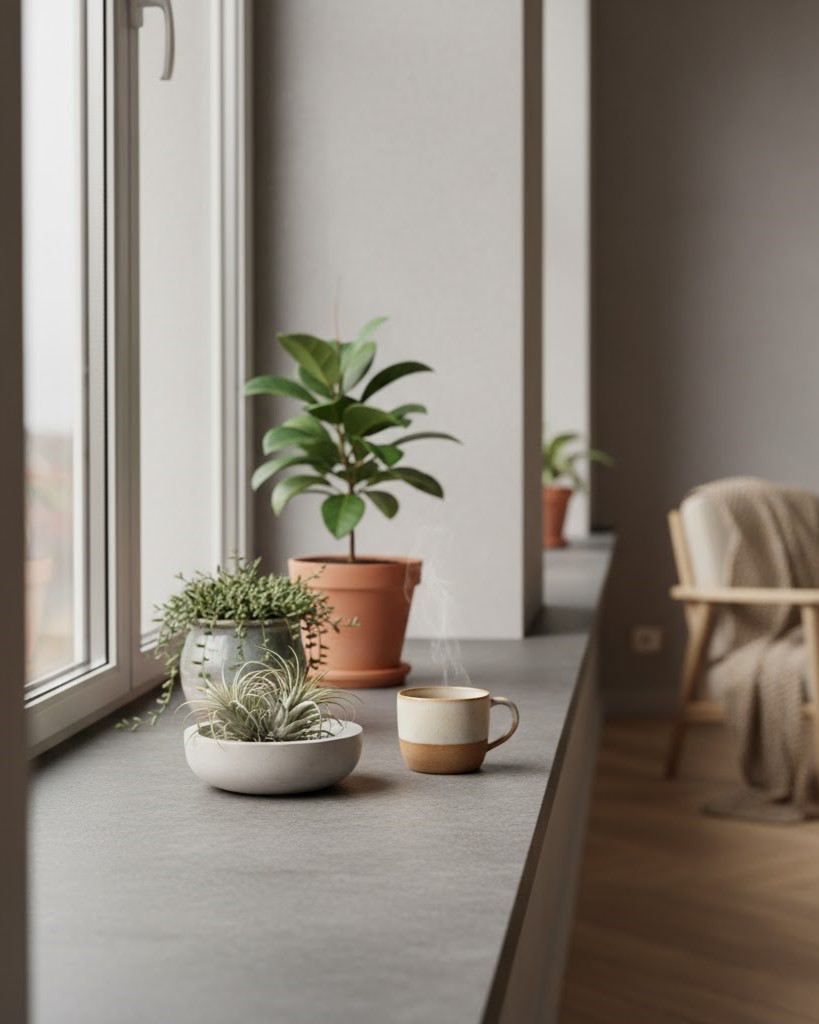 Modern műanyag párkányok – már nem az olcsó hatásról szólnak 