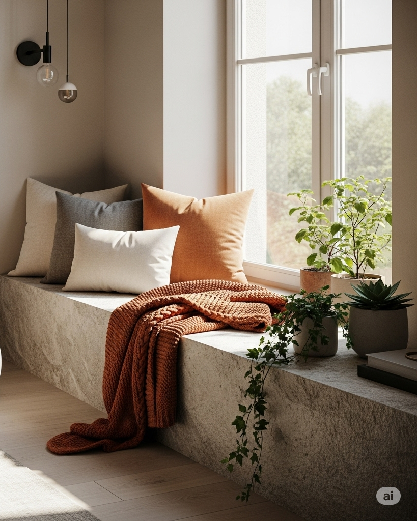 Lakáselrendezés és párkányok: hogyan hat a térkihasználásra